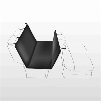 TRIXIE Auto-Hondendeken Zwart 160×145 cm – Waterafstotend
