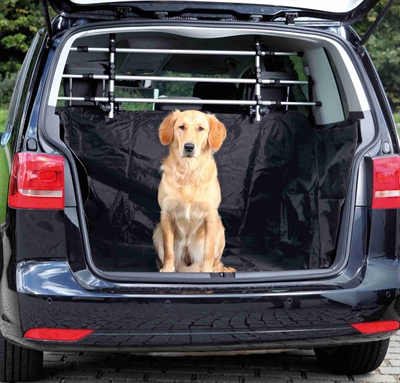 TRIXIE Auto Hondendeken Kofferbak Zwart 230×170 cm – Polyester
