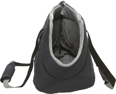 TRIXIE hondenreistas Victoria donker blauw 50×26×29 cm – microvezel