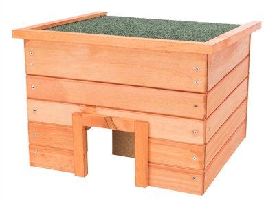 TRIXIE Egelhotel Hout 37×26×35 cm – Gebeitst grenenhout