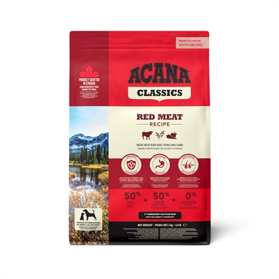 ACANA Hondenvoeding Classic Red 2 kg – Rijk aan Vlees en Omega-3