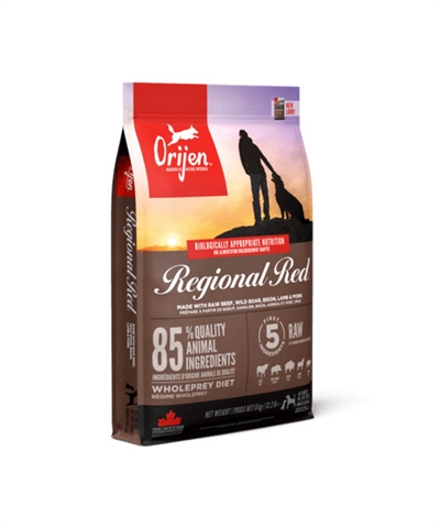 ORIJEN hondenvoer Whole Prey Regional Red 6 kg – Natuurlijk vleesvoer