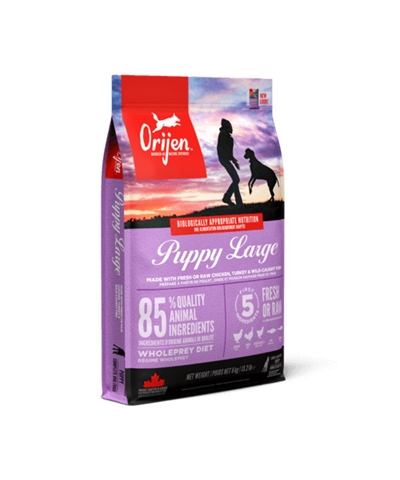ORIJEN Puppy Pellets Whole Prey Large Breed 11,4 kg - Naturfutter