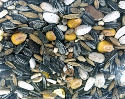 DE VRIES Papegaaienvoer Volledige uitgebalanceerde voeding met granen & zaden - met pinda's 4% - 1,8 kg