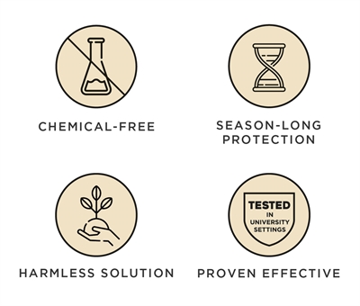 TICKLESS Teek en Vlo Afweer Hond en Kat Fluoriserend Oranje