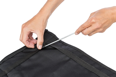 TRIXIE Autodeken Polyester/Fleece Zwart/Beige 145×65 cm – Hondendeken