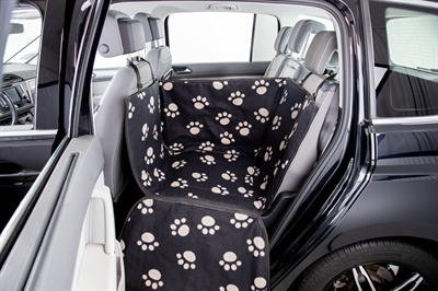 TRIXIE Autodeken Polyester/Fleece Zwart/Beige 145×65 cm – Hondendeken