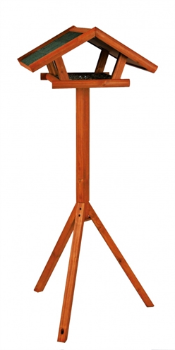 TRIXIE Voederhuis Natura Bruin 50×34 cm met Standaard 140 cm