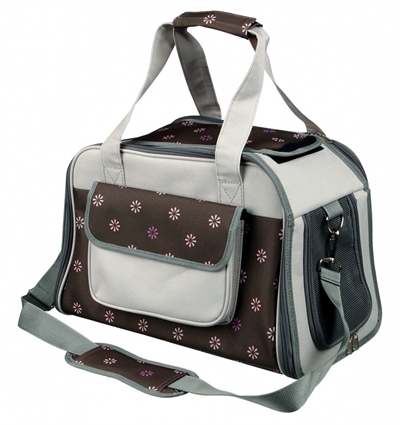 TRIXIE Hundetasche Libby Braun/Grau 25×27×42 cm - Polyester