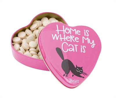 Sanal Gistsnoepjes Hartenblik Home Is Where My Cat Is 60 gr – Suikervrij