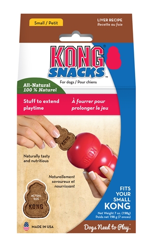 KONG Hundesnacks Lebern Geschmack Klein 198 gr - Natürliche Leckerlis