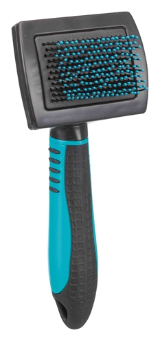 <span id="brand" data="trixie"/> Hondenborstel Zachte Borstel 7×16 cm – Kunststof met Noppen