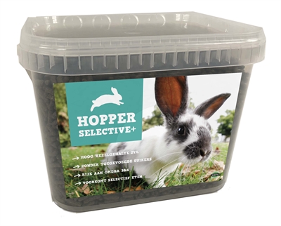 HOPPER Konijnenvoer Hopper Selective 3,5 KG – Hoog vezelgehalte
