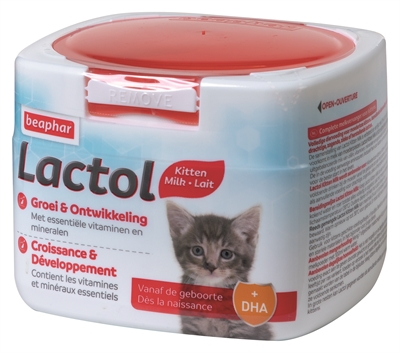 BEAPHAR Kitty Milk Lactol 250 gr – Volledige voeding voor kittens