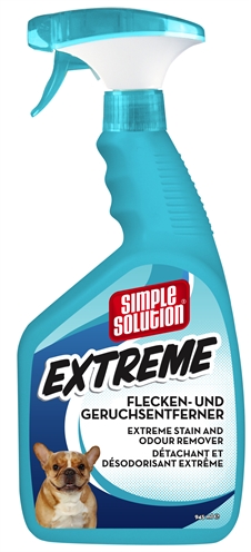 SIMPLE SOLUTION Vlekverwijderaar Stain & Odour Extreme met enzymen en bacteriën tegen vlekken & geuren - 945 ml