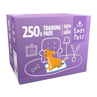 EASYPETS Puppy Training Pads 58×58 cm - 250 Stück