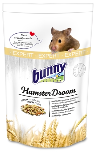 BUNNY NATURE Hamstervoer Hamsterdroom Expert 500 gr – Natuurlijk Voer