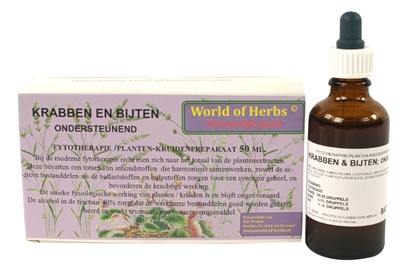 <span id="brand" data="world of herbs"/> Fytotherapie Krabben en Bijten 50 ml – Diergezondheid