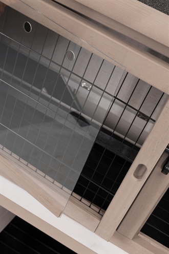 TRIXIE Konijnenhok Natura Met Isolatie Grijs 116×65×113 cm