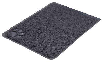 TRIXIE Schoonloopmat Kattenbak Antraciet 45×37 cm – PVC