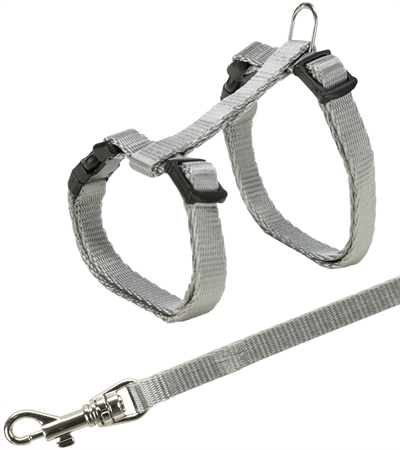 TRIXIE Kittentuig Assorti 19-31 cm – met riem 1,20 m x 8 mm