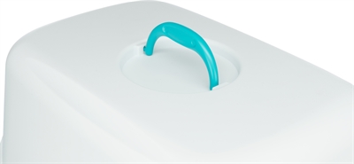 TRIXIE Kattenbak Vico 56×40×40 cm – Turquoise/Wit