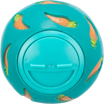 TRIXIE Snackbal Knaagdier Assorti 7×7 cm – Blauw of Geel