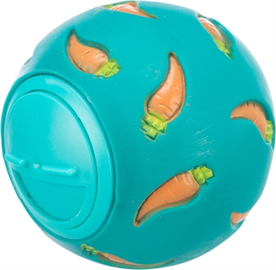 TRIXIE Snackbal Knaagdier Assorti 7×7 cm – Blauw of Geel