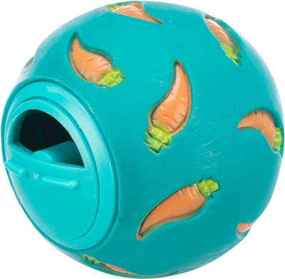 TRIXIE Snackbal Knaagdier Assorti 7×7 cm – Blauw of Geel