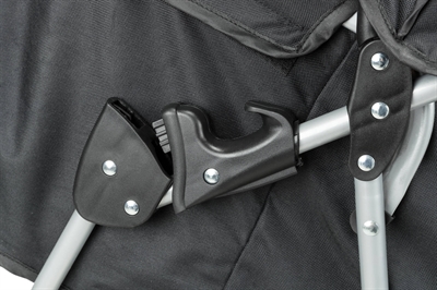 TRIXIE Hondenbuggy Zwart 80×47×100 cm – Ideaal voor Zieke Dieren