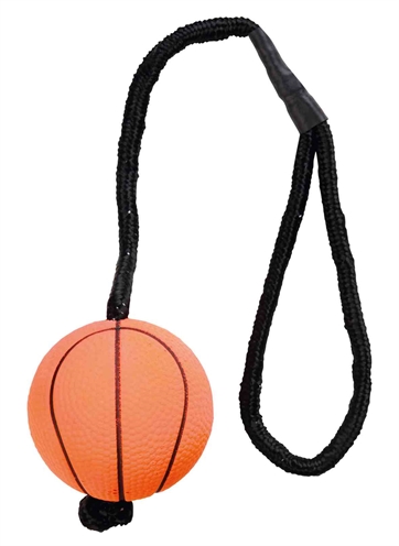 TRIXIE Voetbal Aan Touw Drijvend Schuimrubber 6×6×30 cm – Assorti