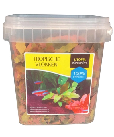 UTOPIA Tropische Vlokken 420 GR – Compleet voer voor tropische vissen