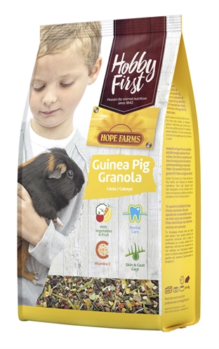 Hobbyfirst Guinea Pig Granola 800 gr – Gezond caviavoer met fruit