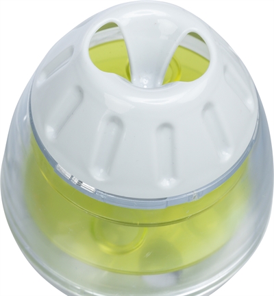 TRIXIE Snack Tuimel Ei Roly Poly 13 cm – Grijs/Lime Groen