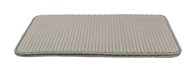 TRIXIE Kattenbak Uitloopmat EVA Grijs 45×35 cm – Soft en Ondersteunend