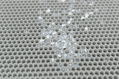 TRIXIE Kattenbak Uitloopmat 55×40 cm – Grijs EVA Materiaal