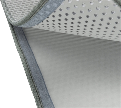 TRIXIE Kattenbak Uitloopmat 55×40 cm – Grijs EVA Materiaal