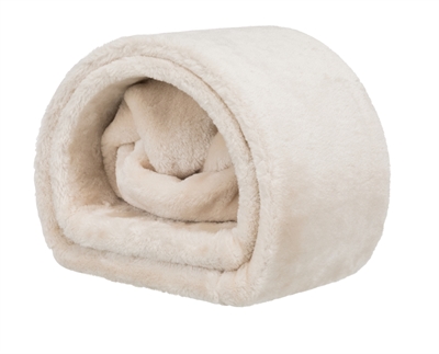 TRIXIE Speeltunnel Konijn / Cavia Pluche 80×27×21 cm – Beige