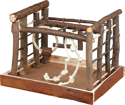 TRIXIE Vogel Speelplaats Natural Living 35×25×29 cm – Schorshout