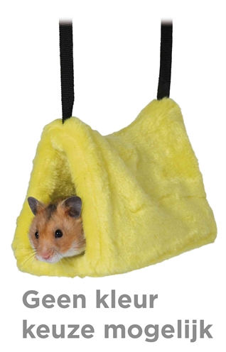 TRIXIE Hamster-iglo Relax - Zacht pluche, wasbaar - Assorti - 16 x 9 x 12 cm | 3 st