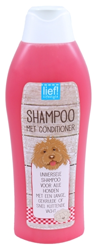 LIEF! Hondenshampoo Universeel Lang Haar 750 ml – Verfrissend