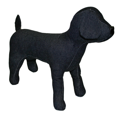 CROCI Paspop Hond 34×25 cm – Zwart Beweeglijk Mannequin
