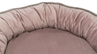 TRIXIE Hondenmand Livia 50×50 cm – Roze Velours Pluche