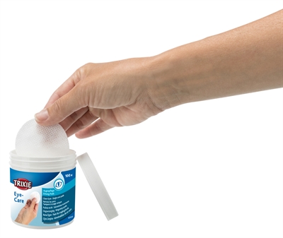 TRIXIE Oog Reinigingspads 100 st – Aloë Vera en Provitamine B5