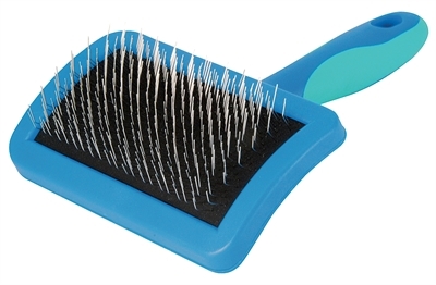 VIVOG Slicker Brush Hard Blue S - Hunde & Katzen Fellpflege