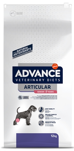 ADVANCE VETERINARY DIET Hondenvoer Articular Gewrichten Senior 12 kg – Compleet dieet