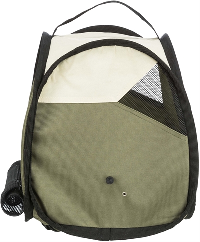 TRIXIE Vervoerstas Vogel Groen 27×32×27 cm – Transporttas voor vogels