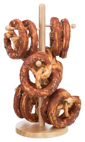TRIXIE Kauwsnack Denta Fun Pretzels Eend 15 cm – 25 Stuks