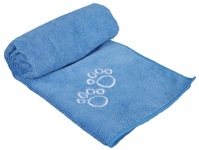 TRIXIE microvezel handdoek grijs 60×50 cm – 3 stuks