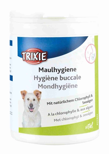 TRIXIE Mondhygiëne Tabletten 220 gr – Frisse adem en tandsteenpreventie